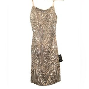 "Lost in Your Eyes" sequin Bodycon Mini Dress